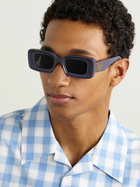 LOEWE - Anagram Rectangular-Frame Acetate Sunglasses