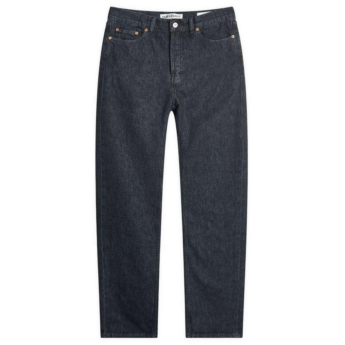 Our Legacy Men's First Cut Jeans in Nocturnal Blue Our Legacy