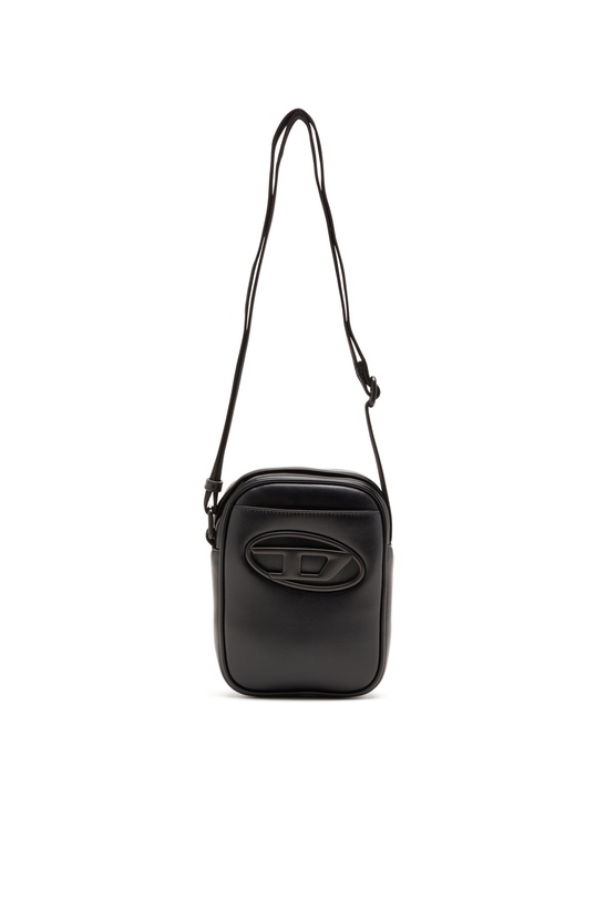Photo: Diesel Holi-D-Crossbody bag in PU and neoprene - Crossbody Bags Mens in Black