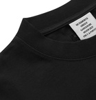 Vetements - Oversized Printed Cotton-Jersey T-Shirt - Black