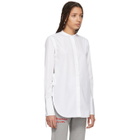 Ports 1961 White Poplin Tie Shirt