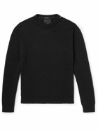 Valentino - Studded Cashmere Sweater - Black