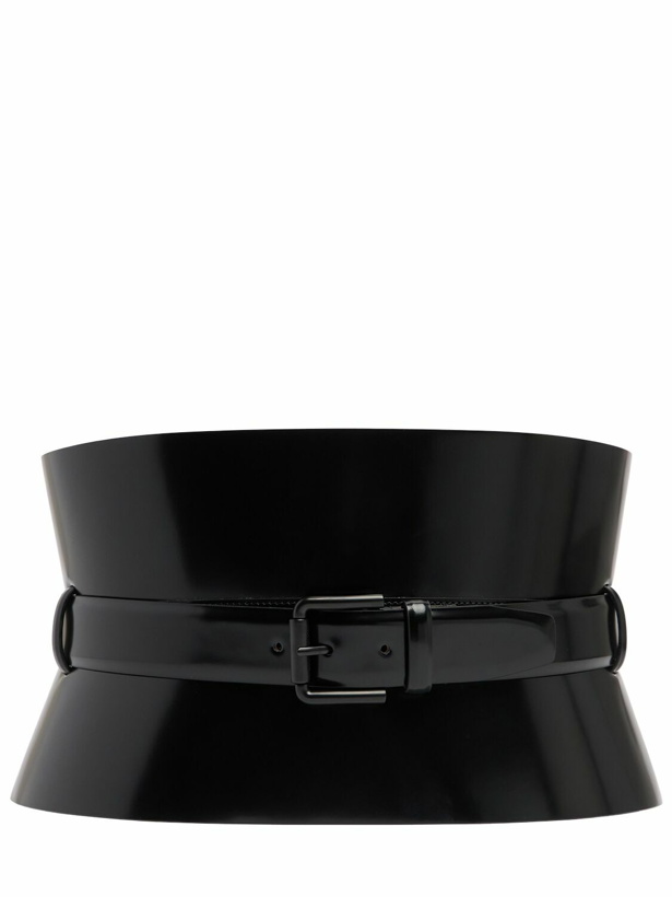 Photo: MAX MARA 175 Bustier Leather Belt