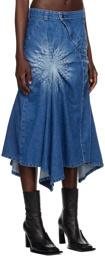 Masha Popova Blue Drift Skirt