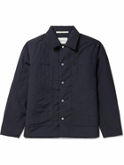 Norse Projects - Pelle Padded Waxed Shell Jacket - Blue