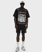 Mitchell & Ness Nba Heavyweight Premium Player Tee Vintage Logo Chicago Bulls Dennis Rodman #91   Black   - Mens -   Shortsleeves/Team Tees   S