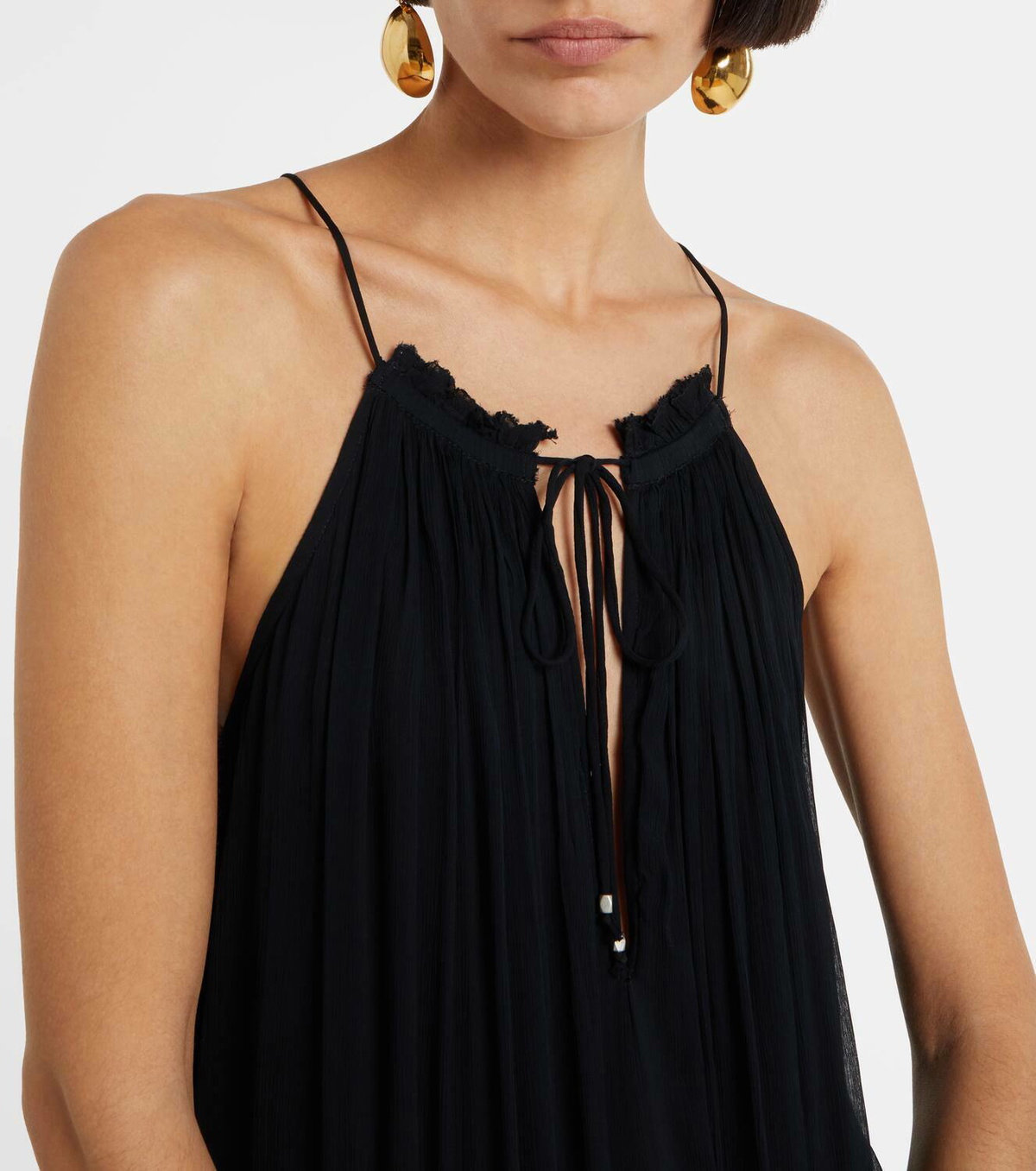 Marant Etoile Alita chiffon midi dress Isabel Marant Etoile