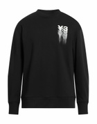 Y-3 Mens Sweatshirt in Black