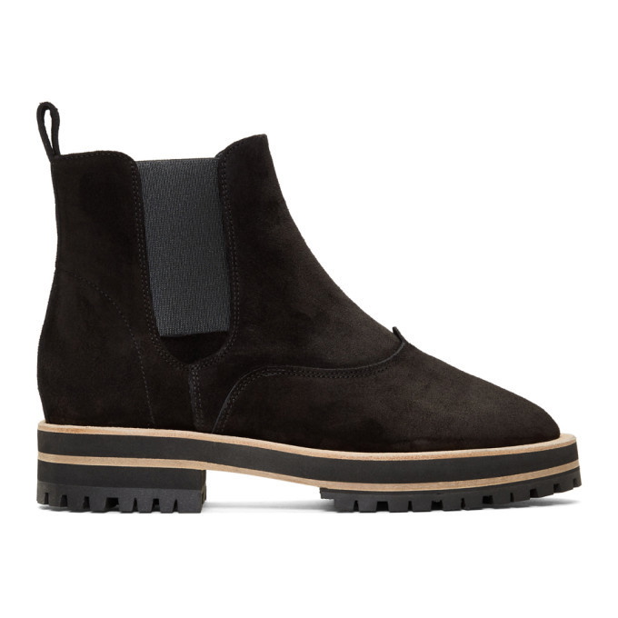 Photo: Repetto Black Suede Graham Boots