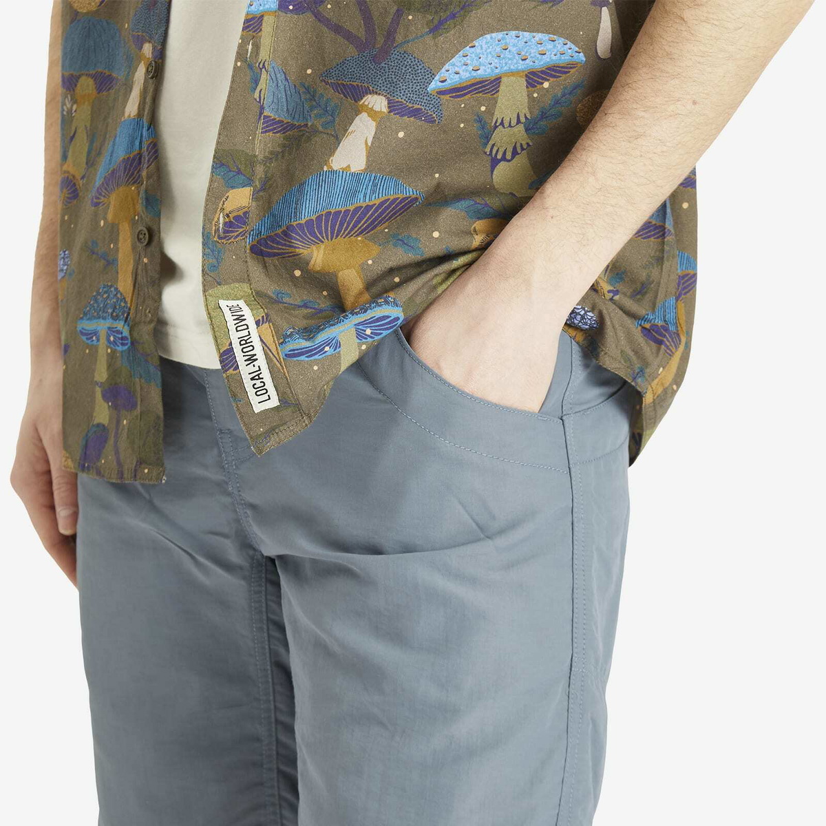 KAVU Men's Big Eddy Shorts in Stormy Weather