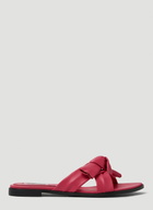 Reike Nen Cross Knotted Flat Sandals