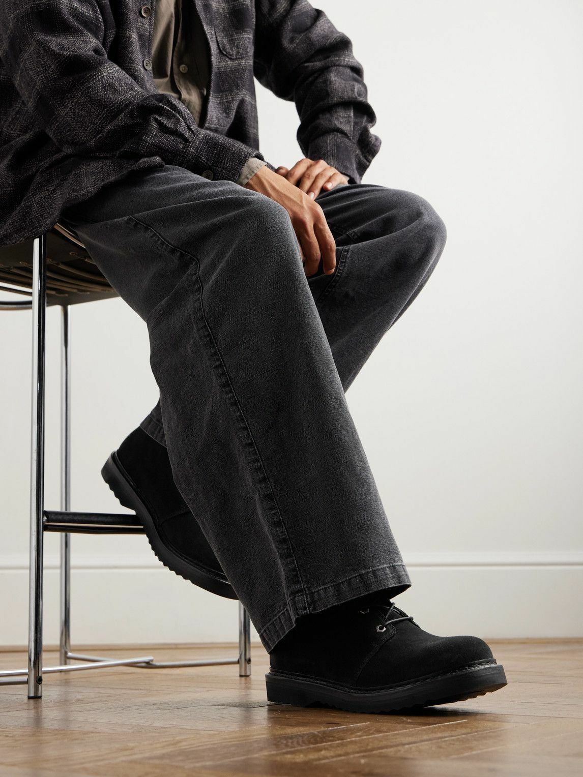 Our Legacy - Suede Chukka Boots - Black