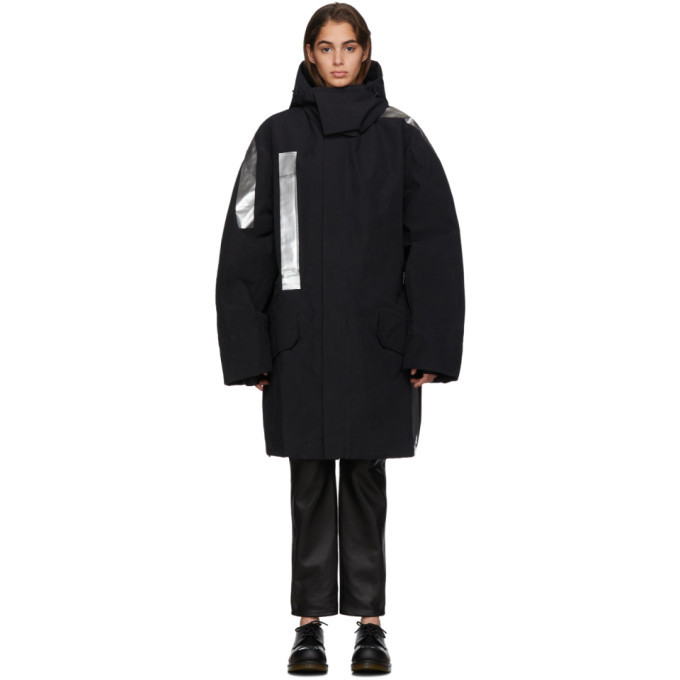 Raf Simons Black Templa Edition Oversized Shell Ski Jacket Raf Simons