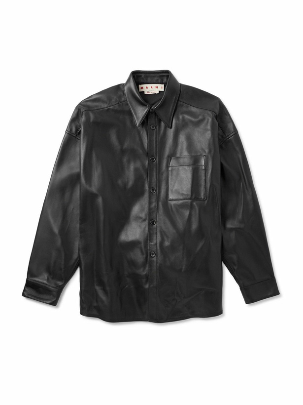 Photo: Marni - Leather Jacket - Black