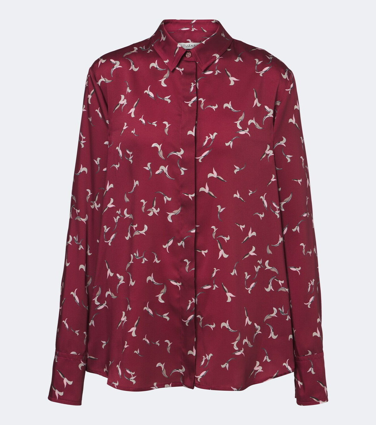 Altuzarra Chika printed satin shirt