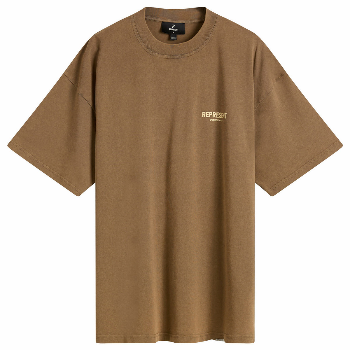 Represent Men's Owners Club T-Shirt in Almond