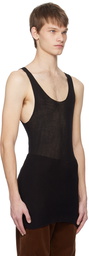 Rier Black Seamless Tank Top