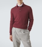 Brunello Cucinelli Cashmere polo sweater