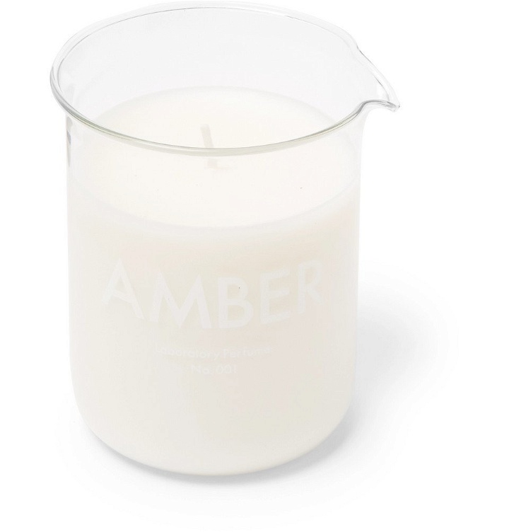 Photo: Laboratory Perfumes - No. 001 Amber Candle, 200g - White