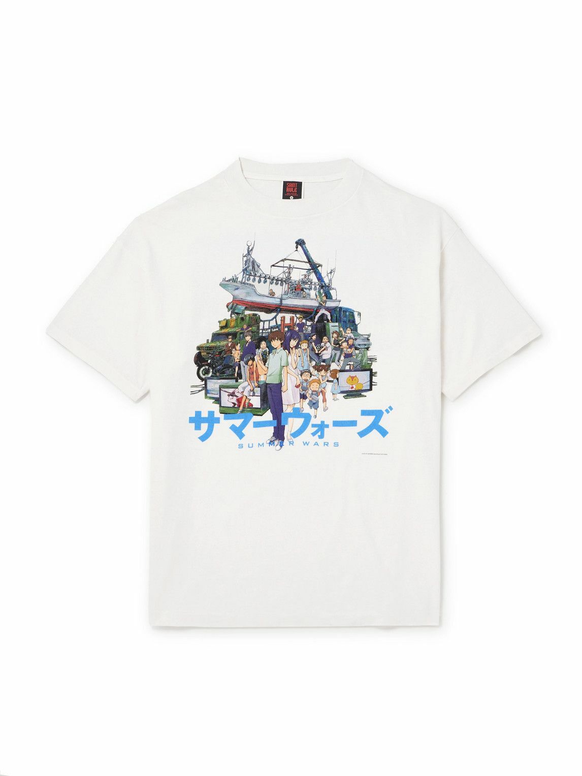 SAINT Mxxxxxx - Summer Wars GEEKS RULE Printed Cotton-Jersey T 