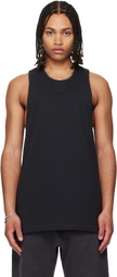Fear of God ESSENTIALS Black Rib Tank Top