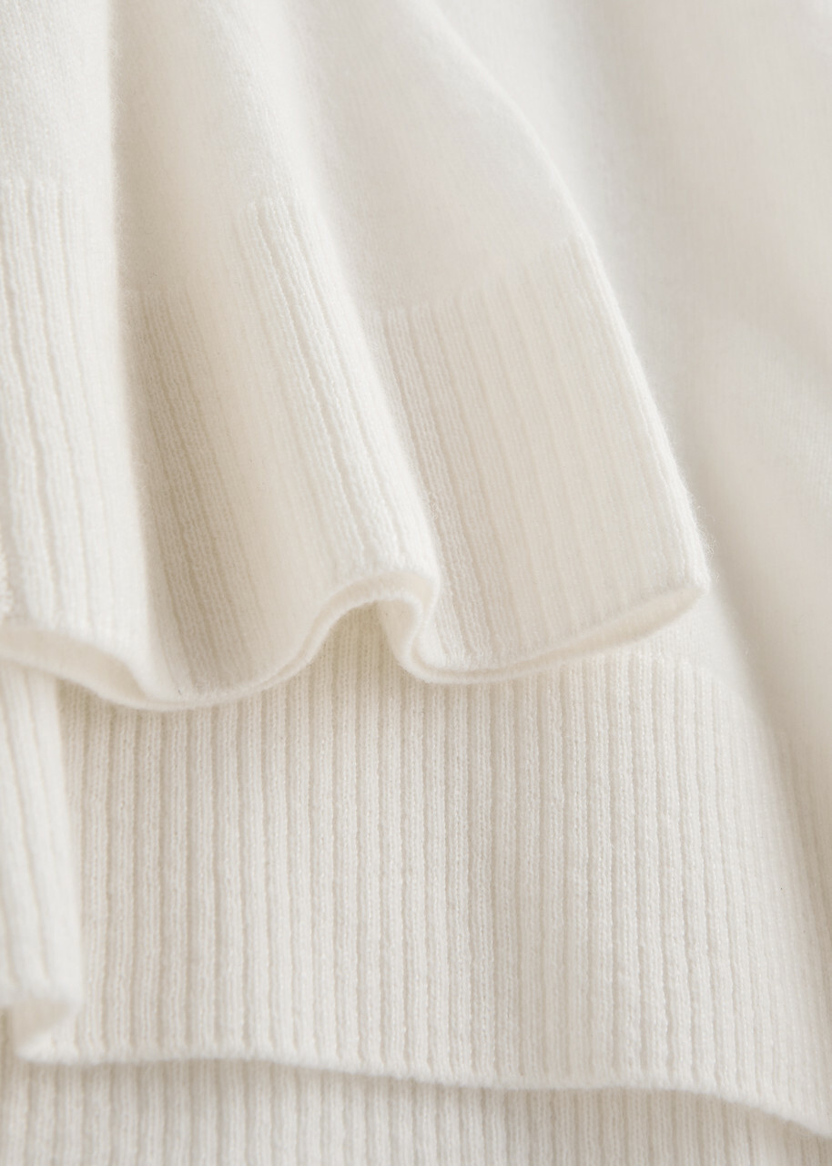 Paige Akala Cashmere Jumper Ivory