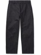De Bonne Facture - Balloon Straight-Leg Denim Trousers - Blue
