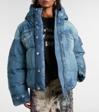 Acne Studios Trompe-l’oeil down jacket