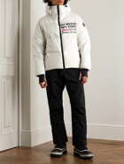Moncler Grenoble - Mazod Quilted Printed Ripstop Down Ski Jacket - White