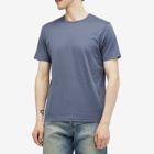 Sunspel Men's Classic Crew Neck T-Shirt in Slate Blue