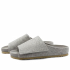 Birkenstock 1774 Fear of God x Birkenstock The Los Feliz - Wool Felt in Cement Melange