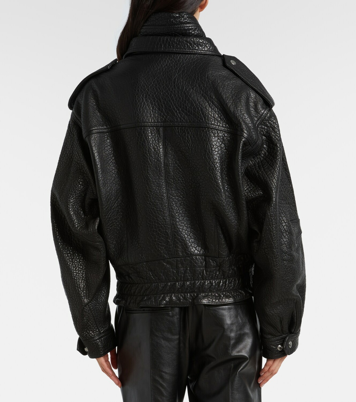 Isabel Marant Aneli leather biker jacket