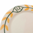 HAY x Emma Kohlmann La Pittura Plate in Golden Leaf 