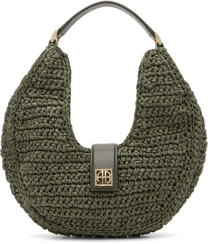 Photo: ANINE BING Khaki Lou Monogram Bag