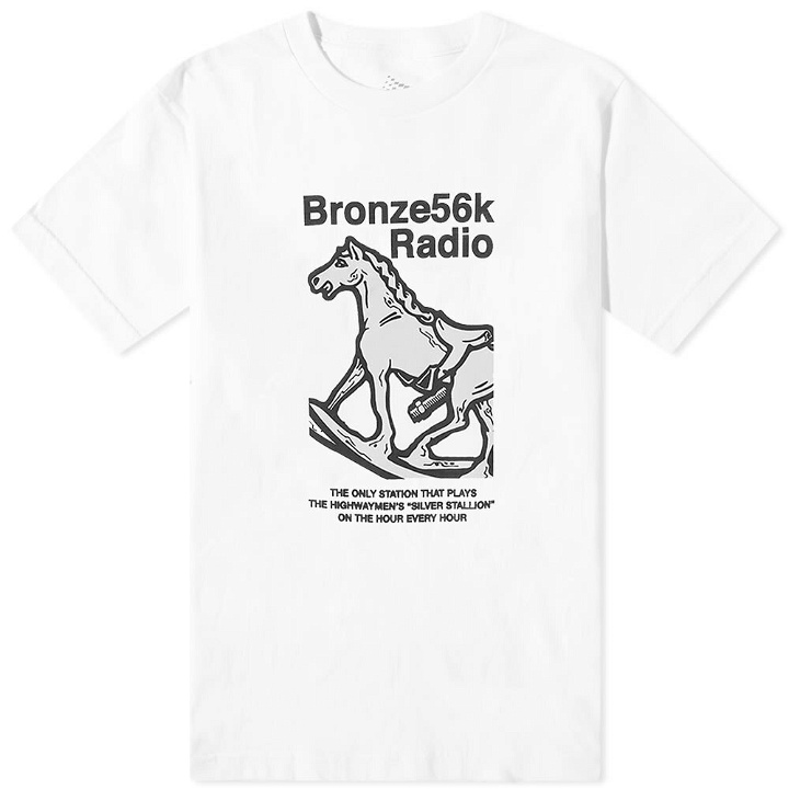 Photo: Bronze 56k Men's Silver Station T-Shirt in White