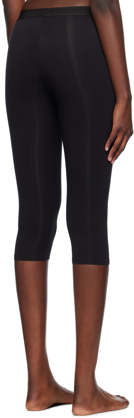 TOM FORD Black Modal Cropped Leggings