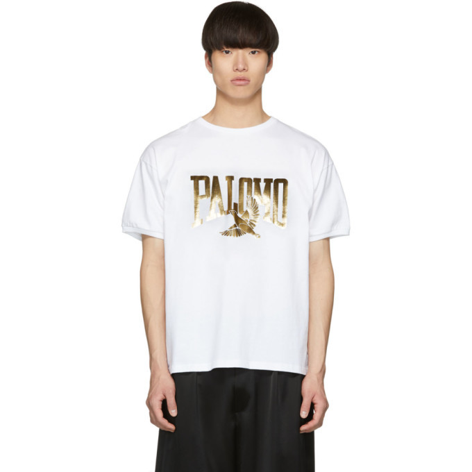 Palomo Spain White Bird Logo T-Shirt