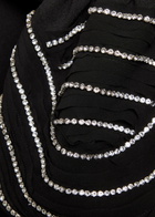 Rebecca Vallance Bellatrix Crystal-embellished Crepe Midi Dress Black