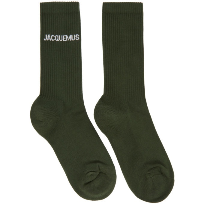 Photo: Jacquemus Green Les Chaussettes Jacques Socks