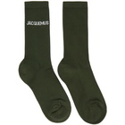 Jacquemus Green Les Chaussettes Jacques Socks