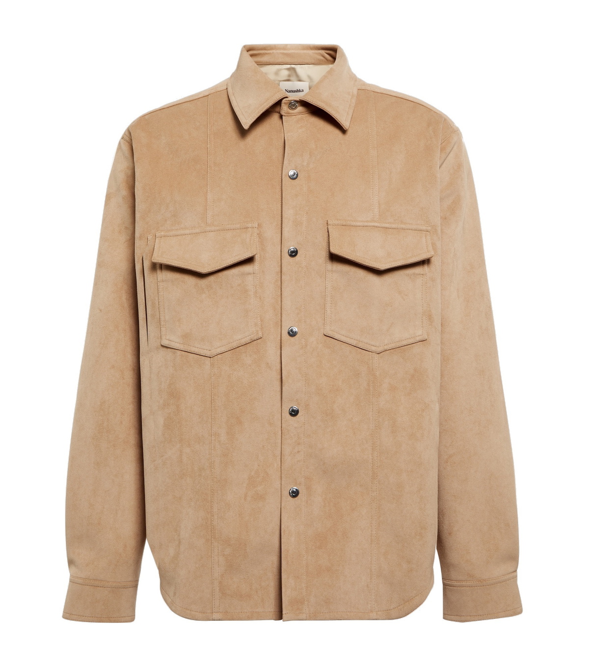 Nanushka Tristo faux suede overshirt Nanushka
