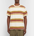 Noon Goons - Striped Cotton-Jersey T-Shirt - Men - Beige