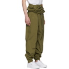 Y/Project Green Nylon Drawstring Lounge Pants