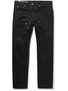 Enfants Riches Déprimés - Slim-Fit Tapered Panelled Denim Jeans - Black
