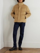 Loro Piana - Giulio Quilted Storm System® Cashmere Down Jacket - Brown