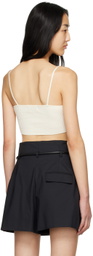 Anna Quan Off-White Saskia Camisole