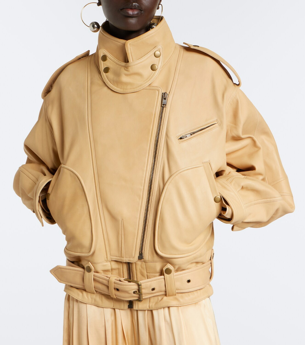 Isabel Marant Farza leather jacket