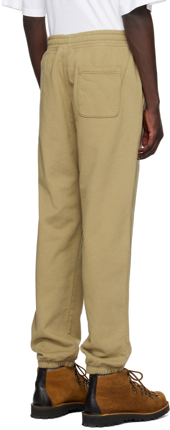 Stüssy Khaki Relaxed-Fit Sweatpants Stussy