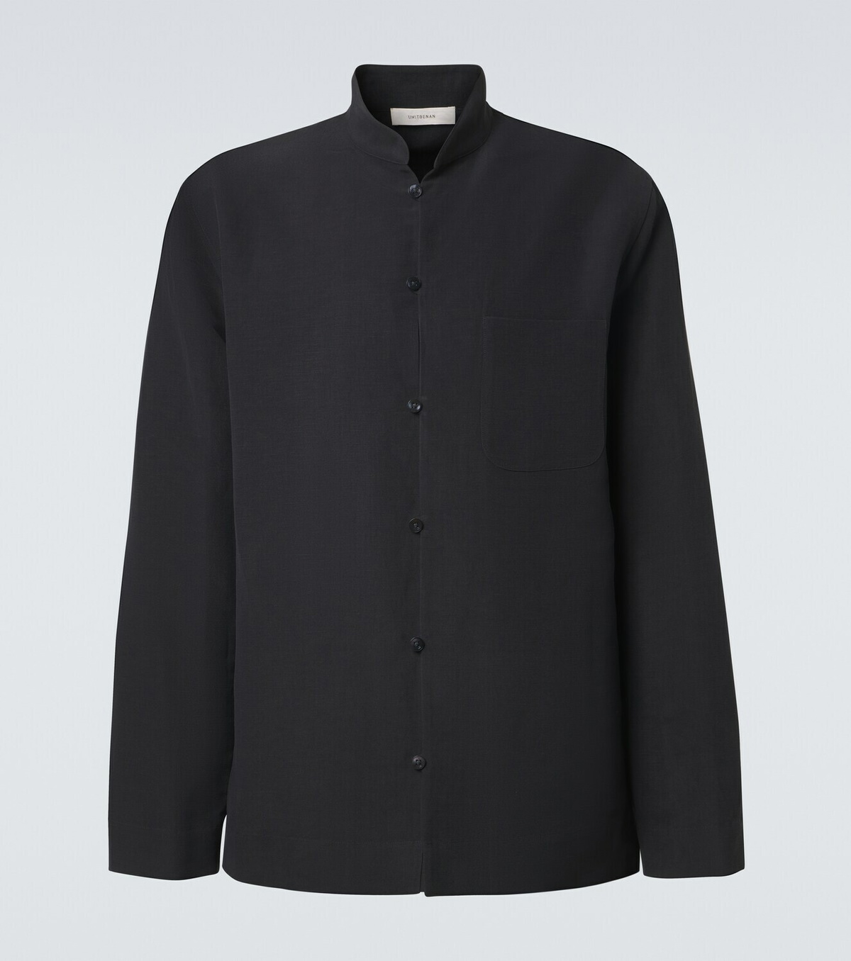 Umit Benan Francis linen and silk shirt
