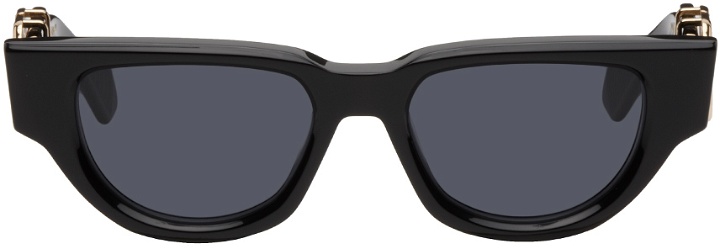 Photo: Valentino Garavani Black II Cat Eye Frame Sunglasses